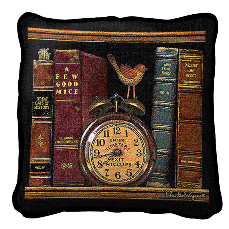 Coussin en coton Classic Tails I