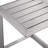 Harleen Outdoor Metal Reclining Chaise Lounge Set with Matching Side Table – Quick-Dry Mesh Lounger with 5 Adjustable Positions