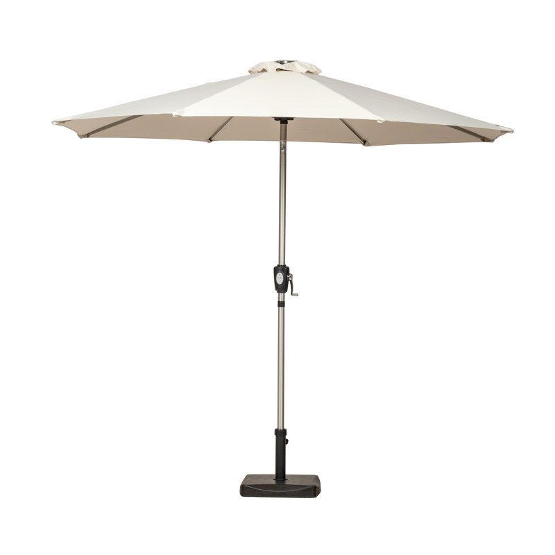 Sahara Traditional Parasol, Ivory, 250cm H x 300cm W x 300cm D