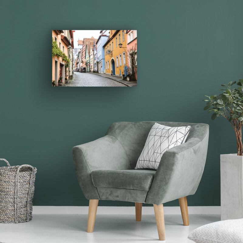 Art sur toile, Bolton Allison Burton Rothenburgcity, H 16 po x l 24 po