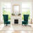 Fulviah Velvet Slipper Chair-230050305