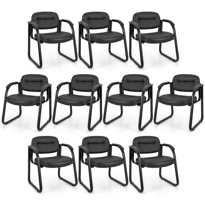 Waiting Room Chair with Metal Frame