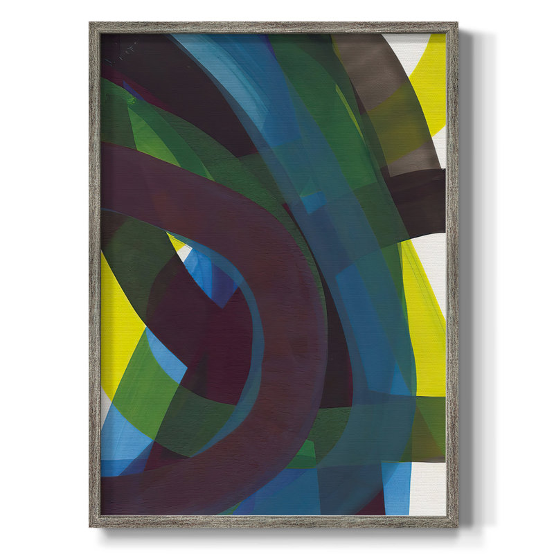 CoolNetworkII Framed Print - Solid Wood, 11" H x 9" W