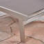 Ensemble de chaises longues en aluminium Oxton