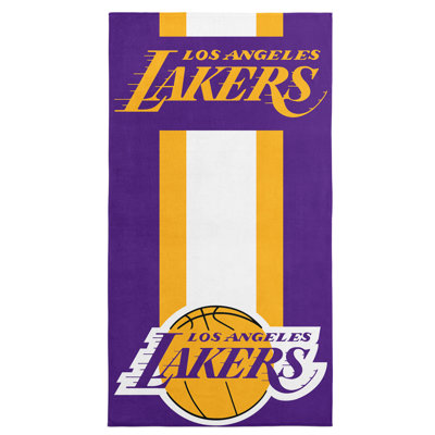 NBA Zone Read Beach Towel, Soft Basketball Fan Pool Towel, 30 x 60 Inches