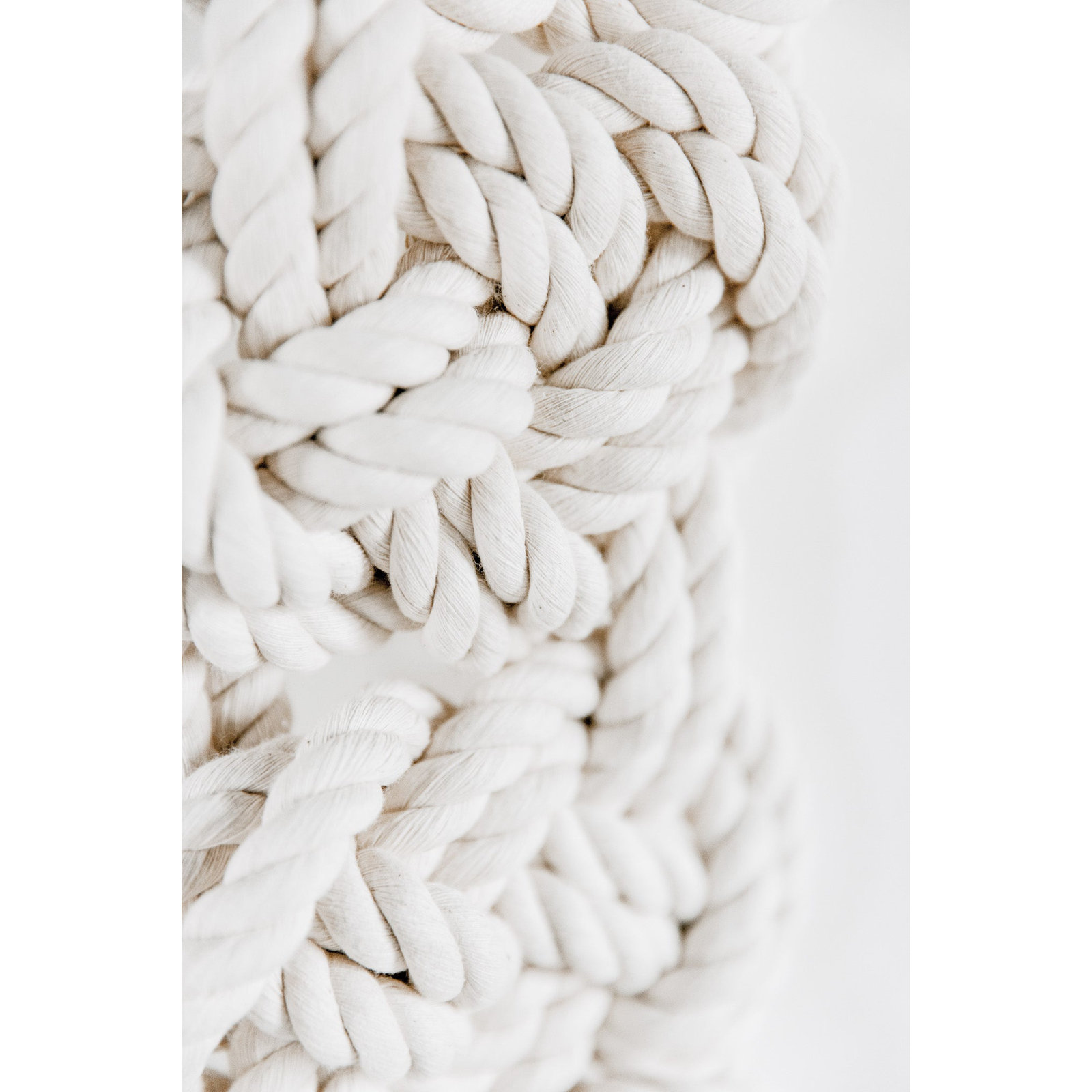 “Scala” Knot Fiber Wall Hanging