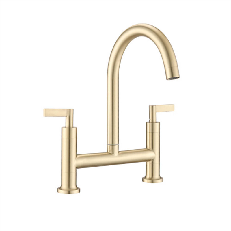 Red Cloud Kitchen Faucet, Brushed Gold