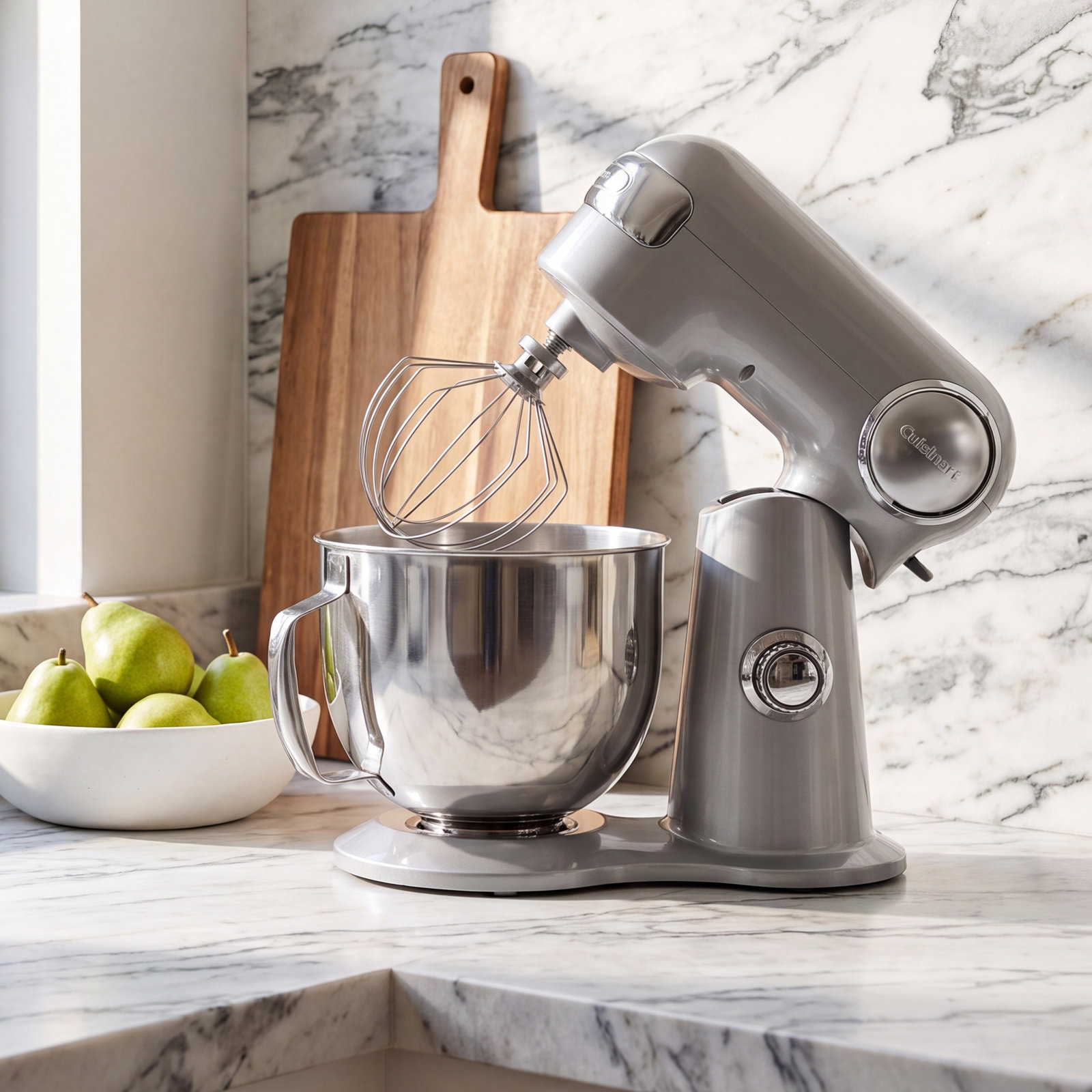 Precision Master 12-Speed 5.5qt Stand Mixer, Silver Lining