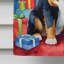 Drapeau de Noël maison de renne-112702324