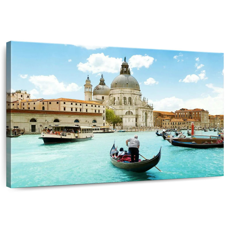 Ravi Grand Canal Boats, 16" H x 24" W