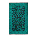 Fine Vibrance One-of-a-Kind 3' 1" X 5' 2" Hand Knotted Area Rug