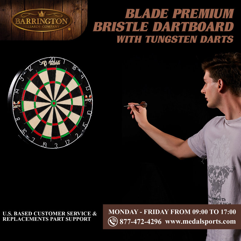 Barrington Billiards Company Barrington Dartboard with Darts