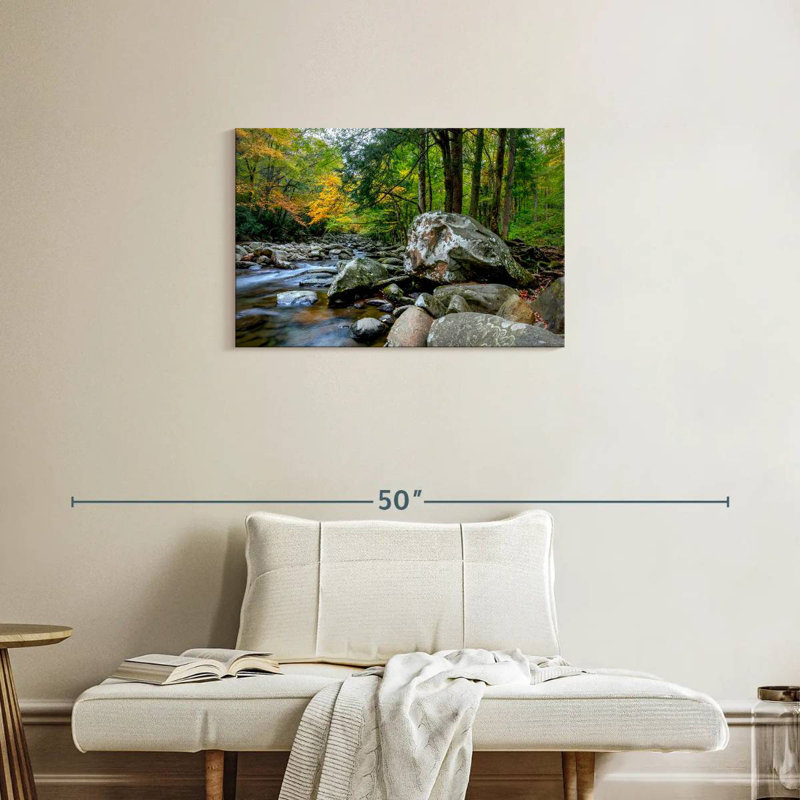 Harnek Autumn Mountain Stream, H 20 po x l 30 po
