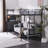 Loft Bed With Flat Rungs For Adults, Kids And Young Teens, No Box Spring Required-841722988-867625640