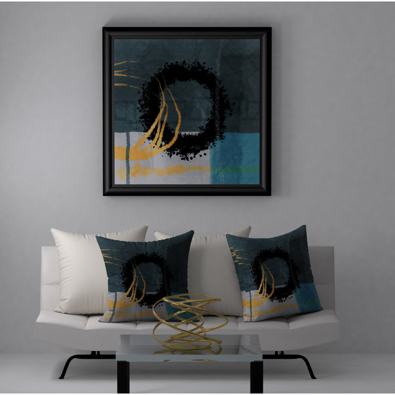 Housse de coussin décorative carrée, 24 po x 24 po