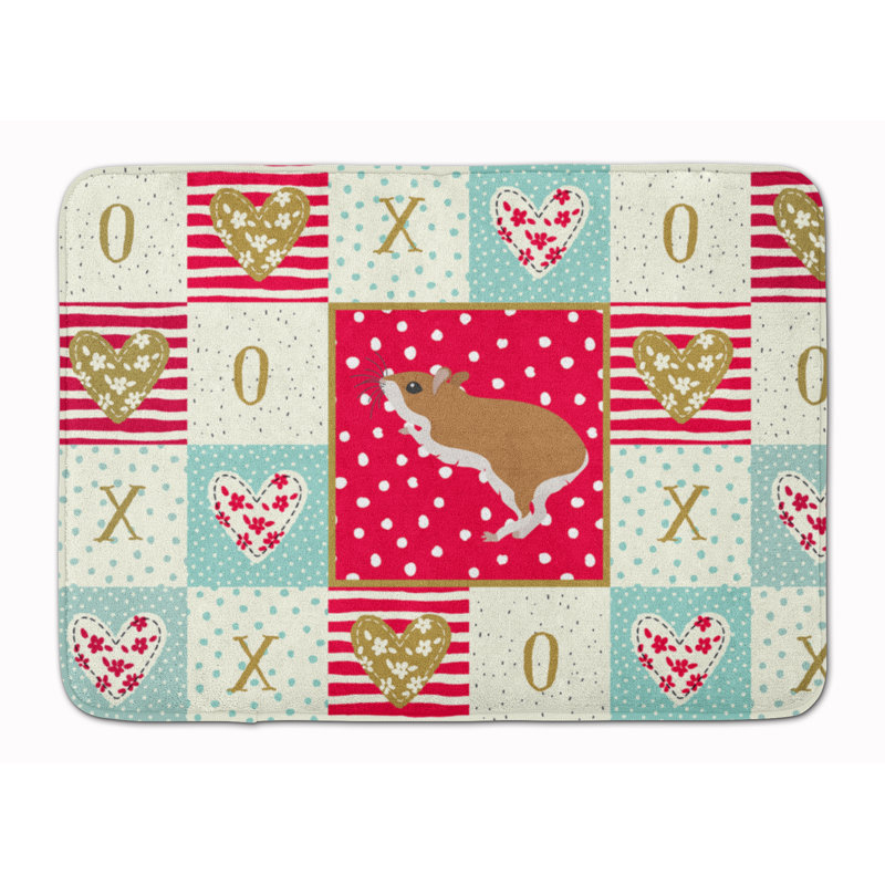 Tapis de cuisine Love, Hamster
