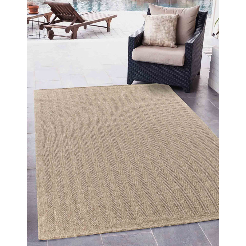 Whetzel Striped Area Rug, Rectangle 120 x 170cm