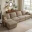Canapé en L avec assise profonde et repose-pieds amovible-128969653-128969655