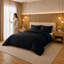 Microfiber Striped Duvet Cover Set with Pillowcases Included-120238774-122846393