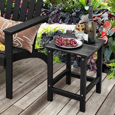 Lanet Square Outdoor Side Table , 36cm cm W 36cm cm D