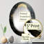 Dreshervale - Miroir mural moderne ovale-1128977210