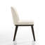 Chaise de salle à manger en tissu