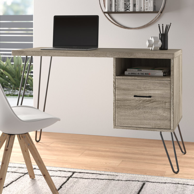 Dayvian Steel Computer Desk