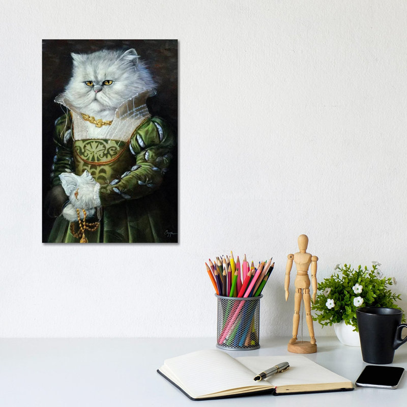 Joolz by Melinda Copper - Wrapped Canvas Painting, 20.32 cm H x 30.48 cm W