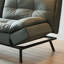 Coussin convertible 78,74 po en polyester gris