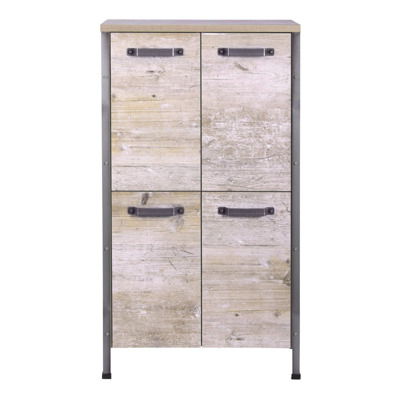 Harkon Solid Wood Bathroom Cabinet
