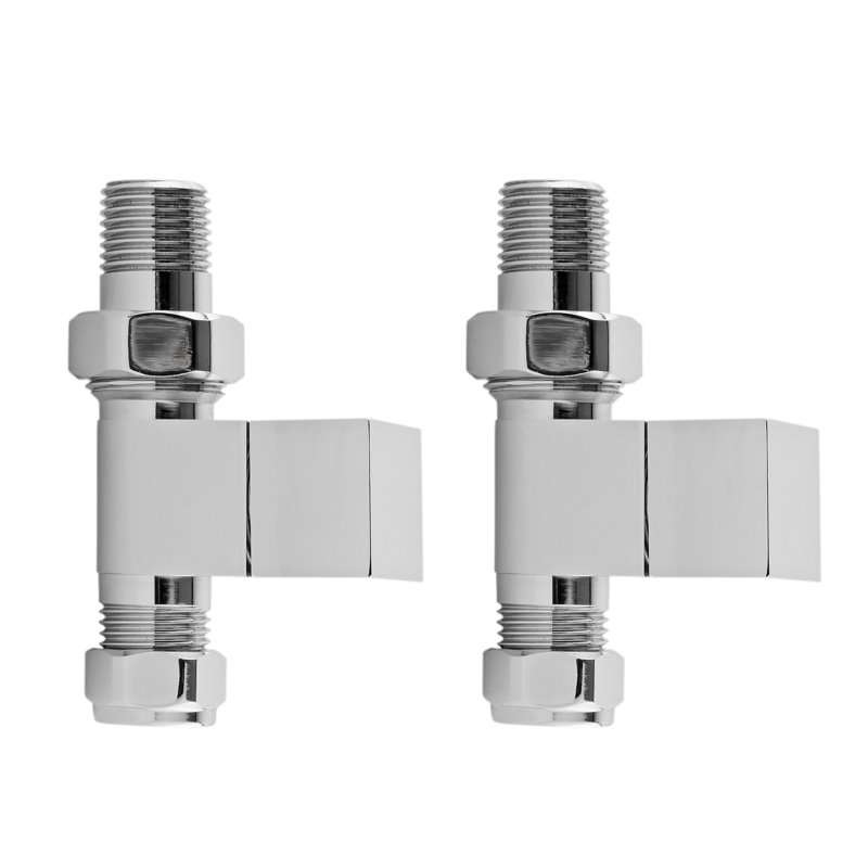 Straight Square Vertical Radiator Valve