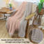 Jeté réversible en sherpa lavande réversible 1CTBF578, couverture moelleuse super douce pour le canapé, jets chauds et confortables, cadeau de bienfaisance réconfortant, 50 po x 60 po-628519097
