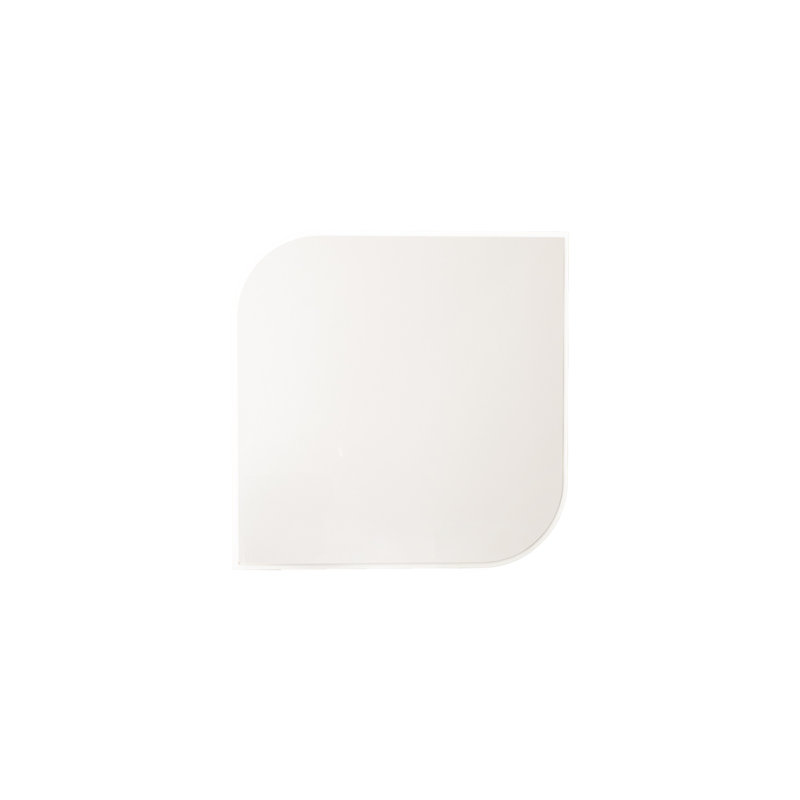 Miroir de salle de bain Faylyn, Blanc