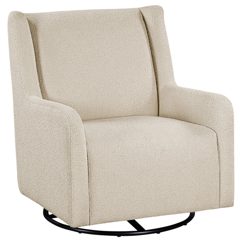 Fauteuil oscillant Omari Beige, Beige