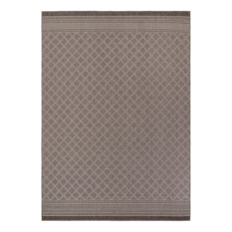 Tapis d'extérieur à treillis, Rectangle 10 pi x 14 pi 1 po