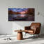 «Two Canoes at Autumn River Sunset», art mural-133468689