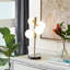Lampe de table 18,5 po noire