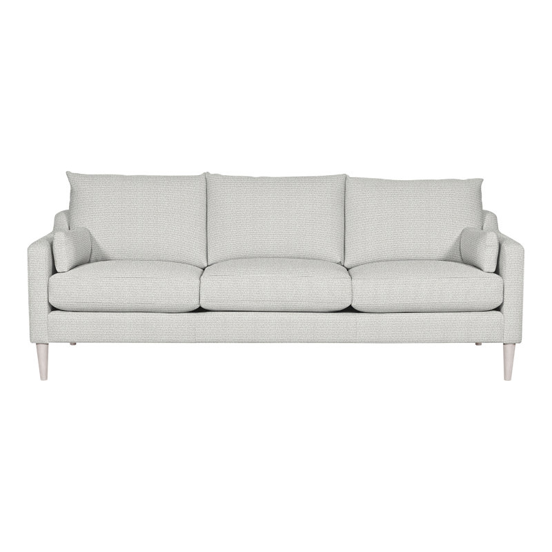 Canapé Thea, Gris colombe, Mélange de coton et polyester Callaloo