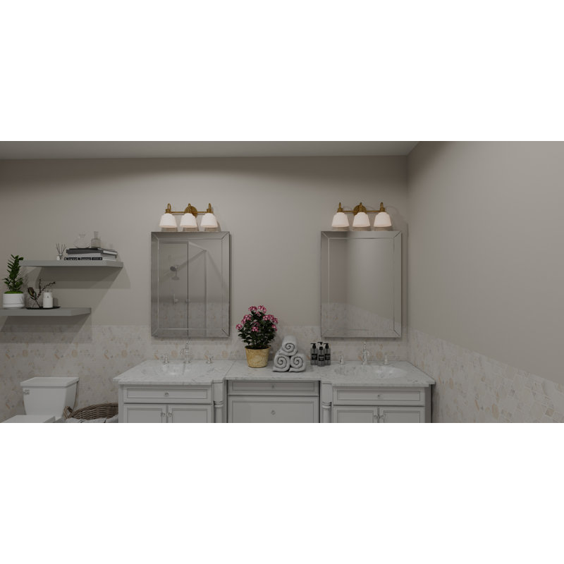 Éclairage pour meuble-lavabo 3 lumières Baya