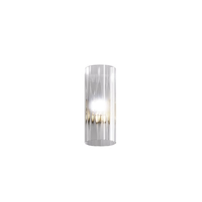 Armonia Wall Lamp 14 Fume' Rombi Matt Black Nickel E12 Ul
