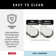 Mylan Wall Mount Square Open Towel Ring Bath Hardware Accessory