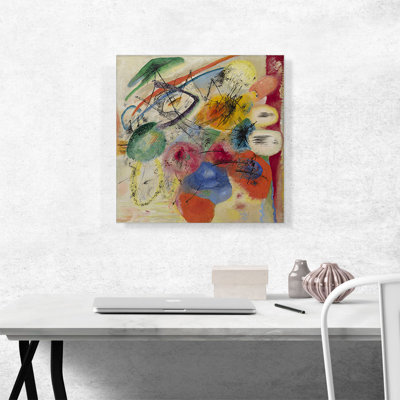 «Black Lines 1913» par Wassily Kandinsky - impression sur toile tendue