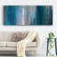 «Falling Blue» sur toile-703061143