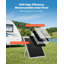 Chargeur de batterie de panneau solaire 30W 12V, mainteneur de chargeur de batterie solaire avec contrôleur MPPT intelligent et support de fixation réglable, étanche IP67 pour bateau de voiture, véhicule récréatif et remorque de moto