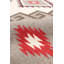 Canvello Reversible Wool Mocha Area Rug- 6'1'' X 9'