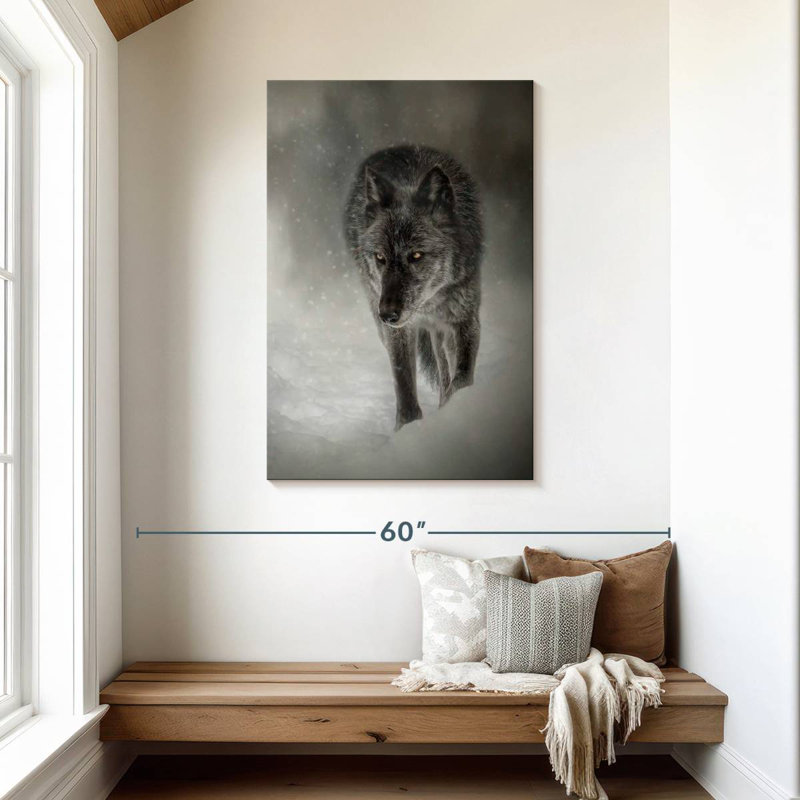 Brampt The Lone Journey, 45" H x 30" W