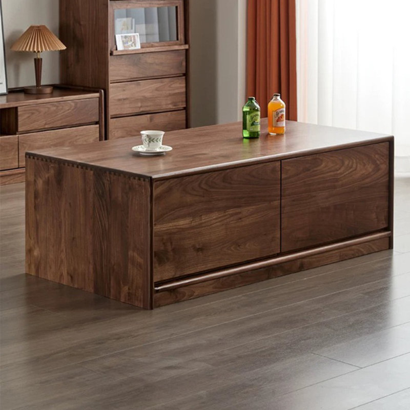 Grande table basse de rangement, H 13,77 po x L 47,24 po x l 25,59 po