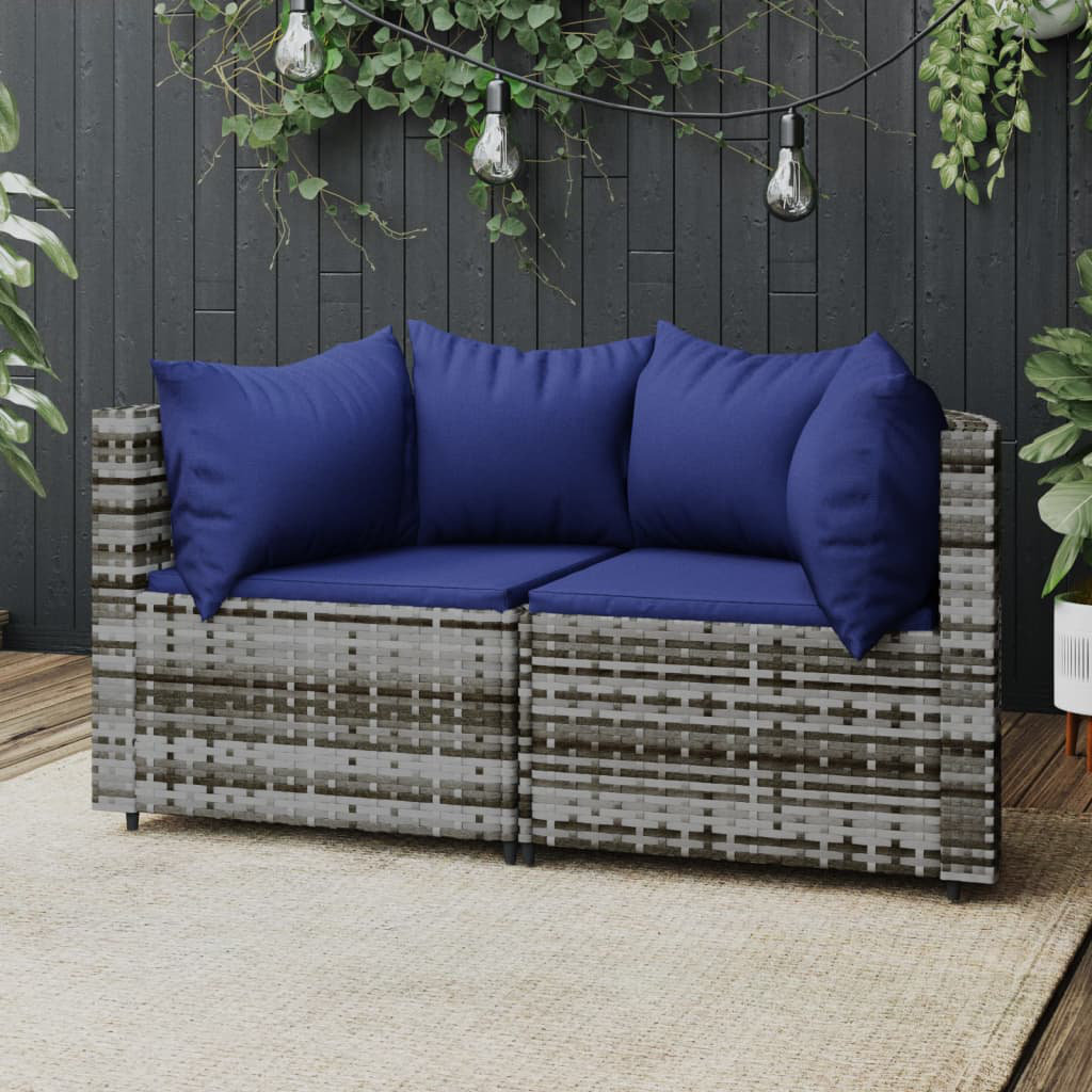 Gartensofa Leathie mit Kissen