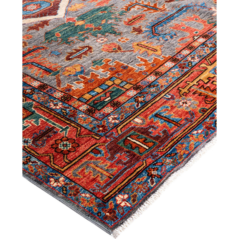 Serapi One-of-a-Kind 8' 2" X 9' 9" Hand Knotted Area Rug