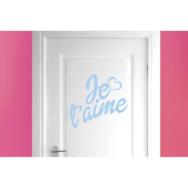 Wall Decal, Light Blue